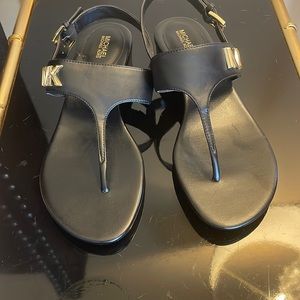 Black Michael Kors sandals. Size 7.5